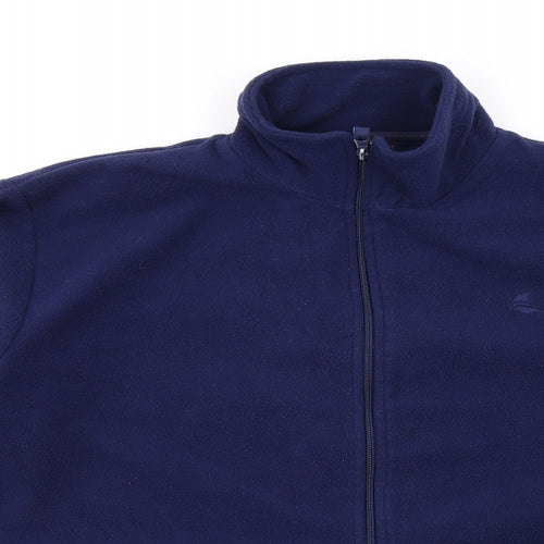 Oceanic Wave Mens Blue Jacket Size 2XL Zip