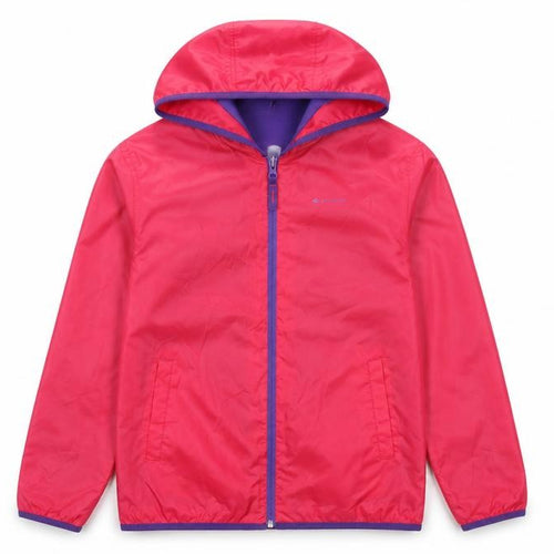 Quechua Girls Pink Rain Coat Coat Size 14 Years Zip