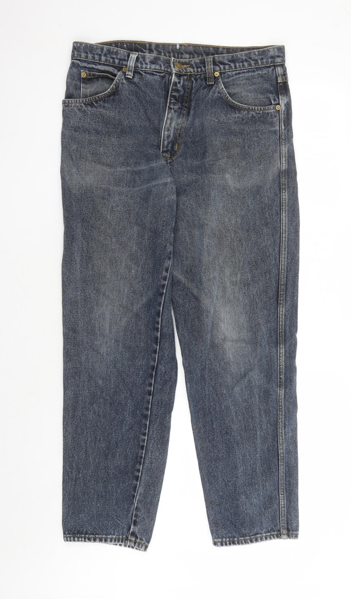 Cohn Cisco Mens Blue Cotton Straight Jeans Size 36 in L29 in Regular Zip - Pockets