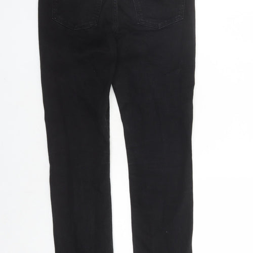 H&M Mens Black Cotton Skinny Jeans Size 30 in L30 in Regular Zip - Pockets