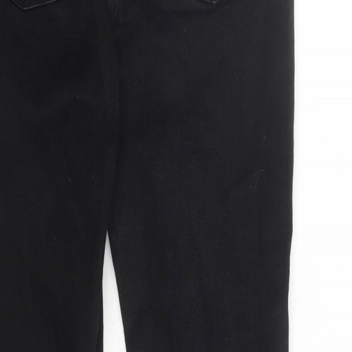 H&M Mens Black Cotton Skinny Jeans Size 30 in L30 in Regular Zip - Pockets