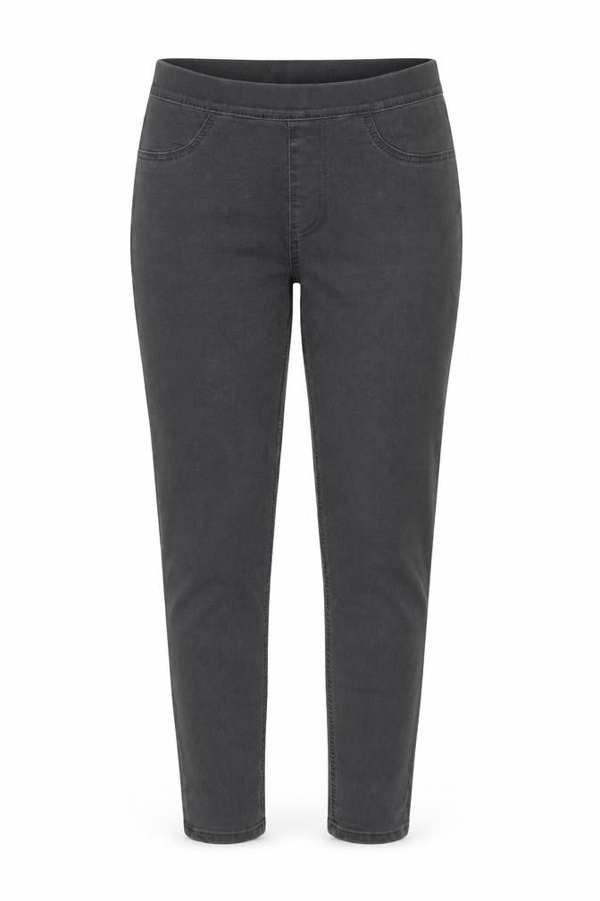 Marks and Spencer Womens Grey Cotton Jegging Jeans Size 10 L27 in Regular - Stretch