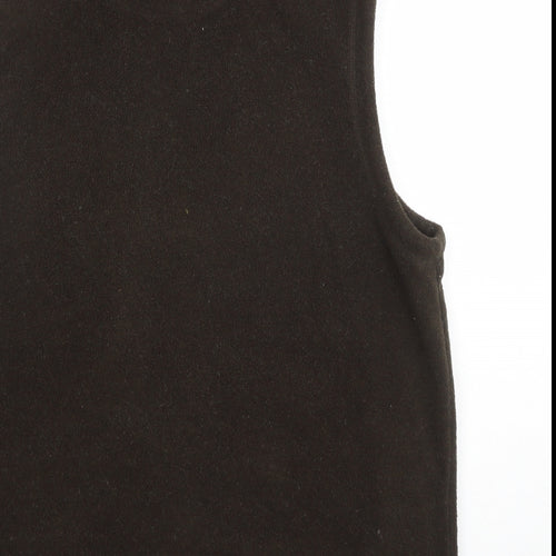 Hawkshead Mens Brown Jacket Waistcoat Size M Zip - Pockets