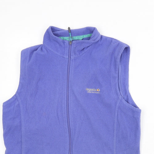 Regatta Womens Blue Gilet Jacket Size 10 Zip