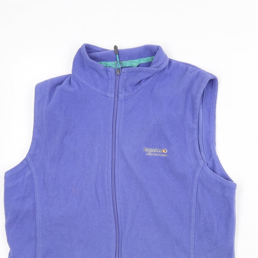 Regatta Womens Blue Gilet Jacket Size 10 Zip