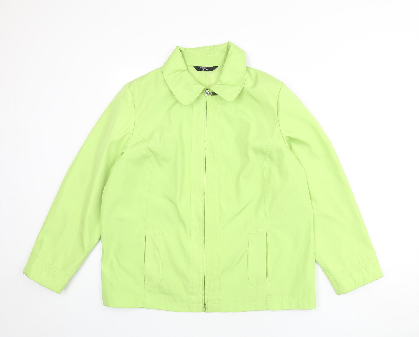 Bonmarché Womens Green Jacket Size M Zip