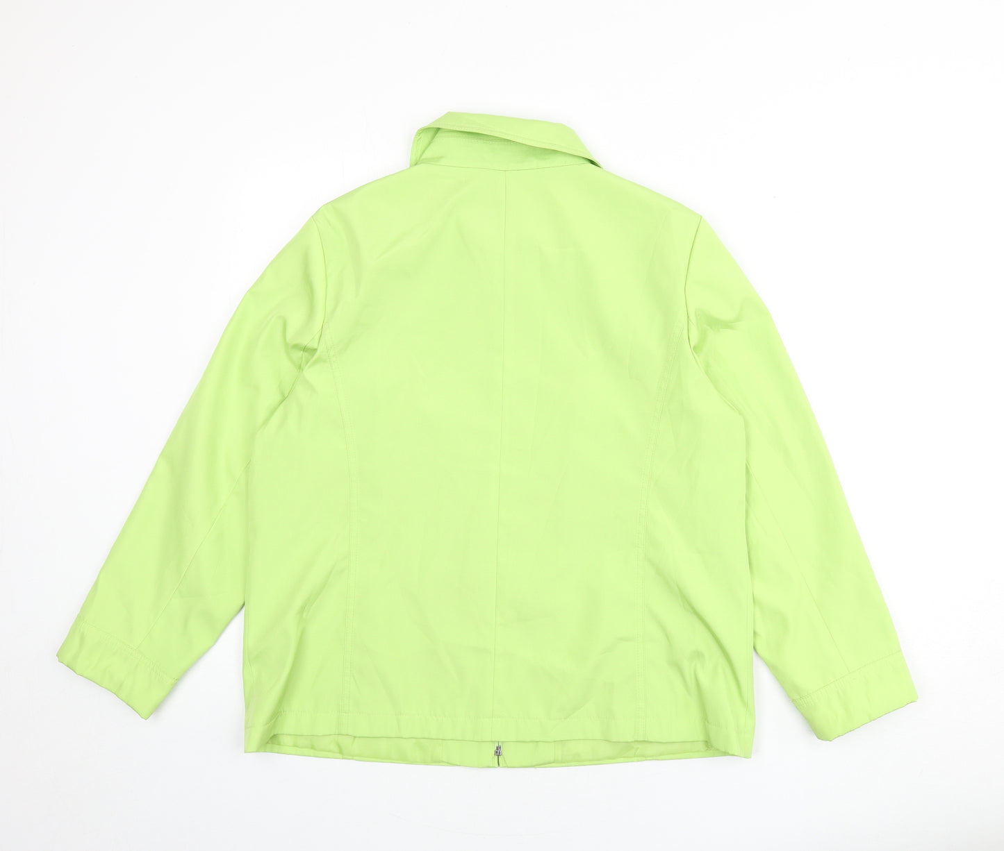 Bonmarché Womens Green Jacket Size M Zip