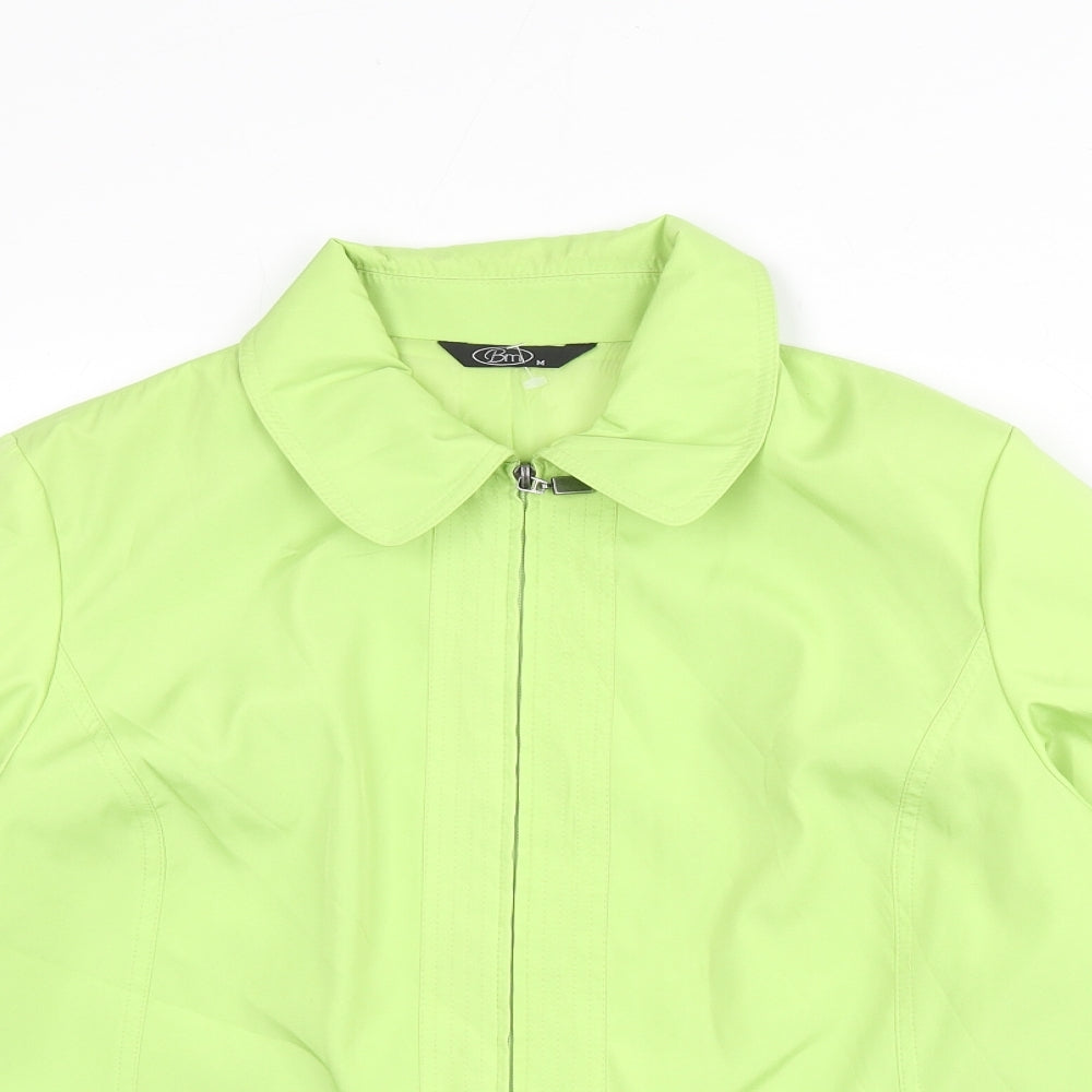 Bonmarché Womens Green Jacket Size M Zip