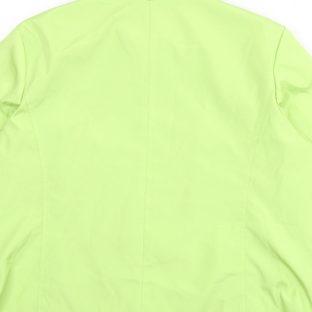 Bonmarché Womens Green Jacket Size M Zip