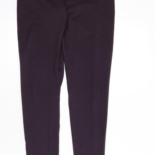 Marika Womens Purple Polyester Capri Leggings Size S L28 in Regular Pullover