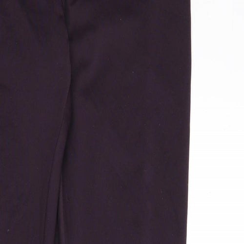 Marika Womens Purple Polyester Capri Leggings Size S L28 in Regular Pullover