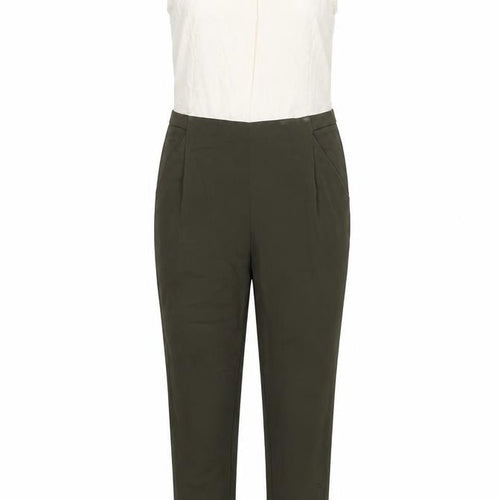 Zara Womens Green Polyester Jumpsuit One-Piece Size S L26 in Zip