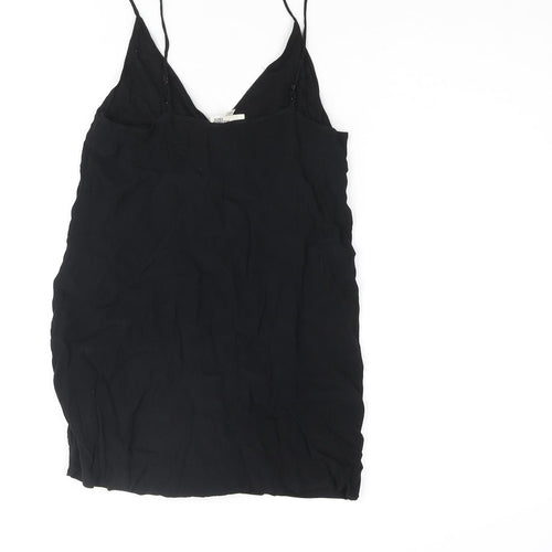 Wilfred Free Womens Black Viscose Camisole Blouse Size 2XS V-Neck