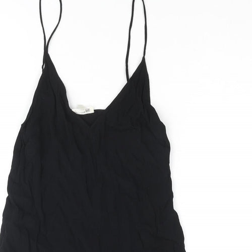 Wilfred Free Womens Black Viscose Camisole Blouse Size 2XS V-Neck