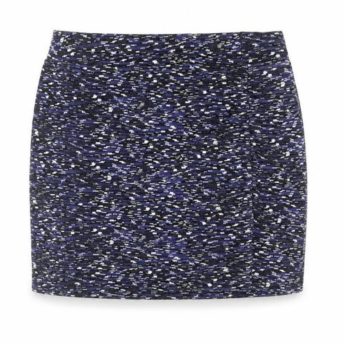 Sparkle & Fade Womens Blue Geometric Viscose Mini Skirt Size L