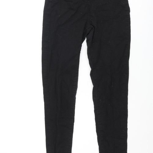 COLLUSION Womens Black Cotton Skinny Jeans Size 26 in L32 in Regular Zip