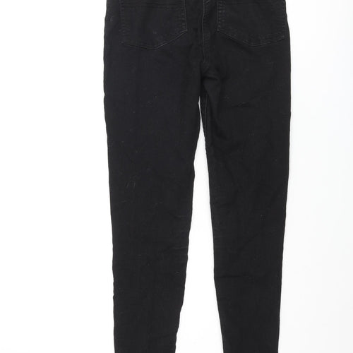 COLLUSION Womens Black Cotton Skinny Jeans Size 26 in L32 in Regular Zip