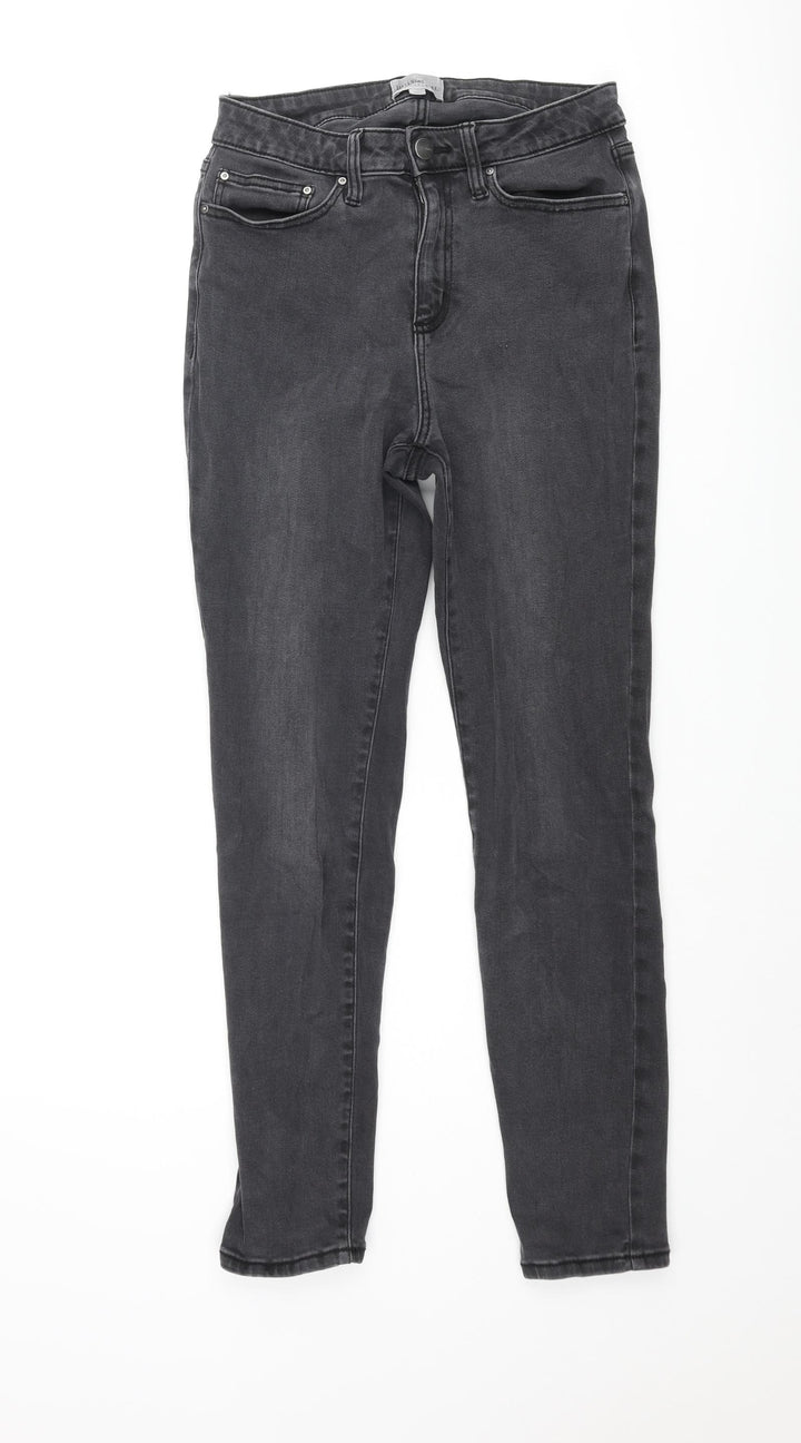 Daily Ritual Womens Grey Cotton Skinny Jeans Size 28 in L28 in Regular Zip