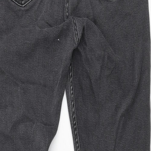 & Other Stories Womens Grey Cotton Skinny Jeans Size 26 in L26 in Regular Zip