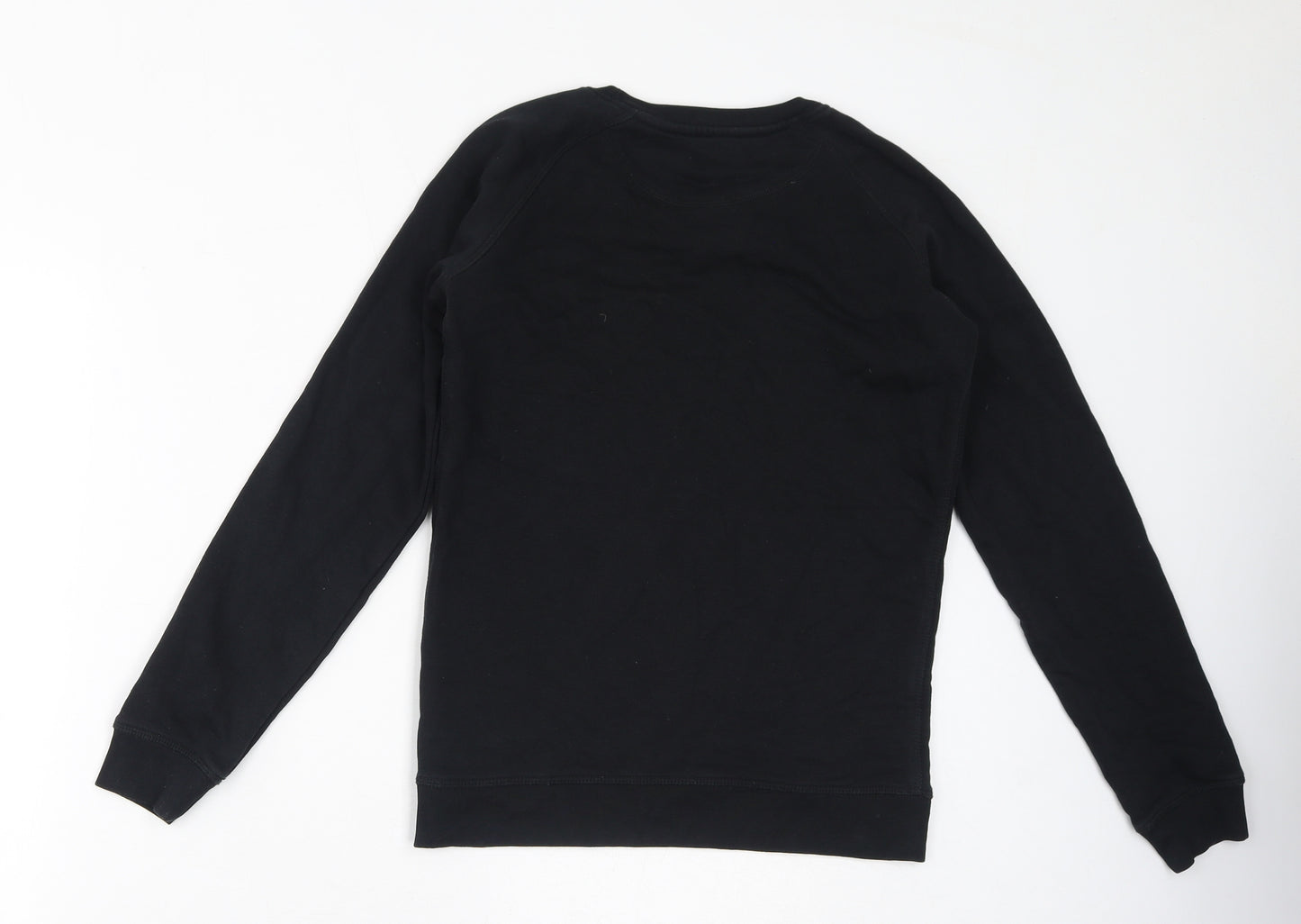 Black Forest Apparel Womens Black Cotton Pullover Sweatshirt Size XS Pullover - Christmas Tree