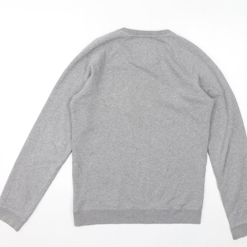 Jack Wills Womens Grey Cotton Pullover Sweatshirt Size XS Pullover - Logo, Salcombe Devon