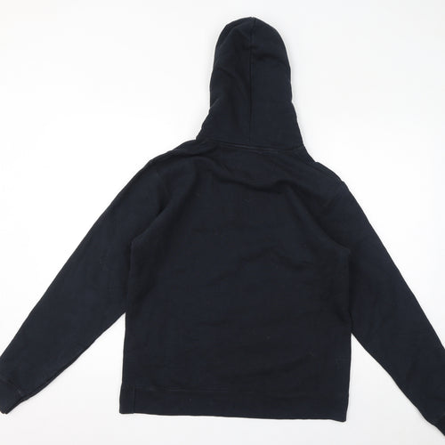 Fort Company Womens Black Cotton Pullover Hoodie Size M Pullover - Moon, Blossom