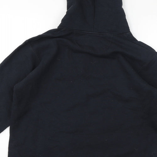 Fort Company Womens Black Cotton Pullover Hoodie Size M Pullover - Moon, Blossom