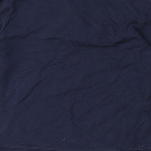 ASOS Mens Blue Cotton Pullover Sweatshirt Size L