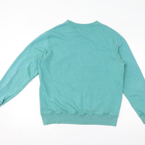 55DSL Womens Green Cotton Pullover Sweatshirt Size L Pullover - 55, The One & Only