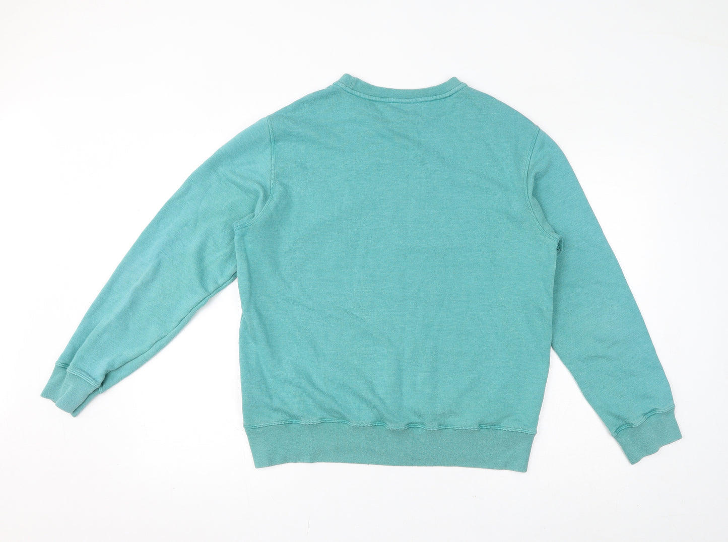 55DSL Womens Green Cotton Pullover Sweatshirt Size L Pullover - 55, The One & Only