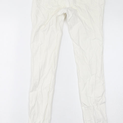 rag & bone Womens White Cotton Skinny Jeans Size 26 in L30 in Regular Zip