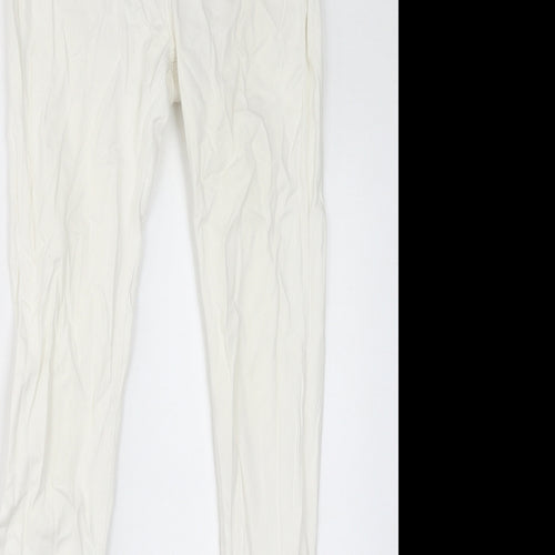rag & bone Womens White Cotton Skinny Jeans Size 26 in L30 in Regular Zip