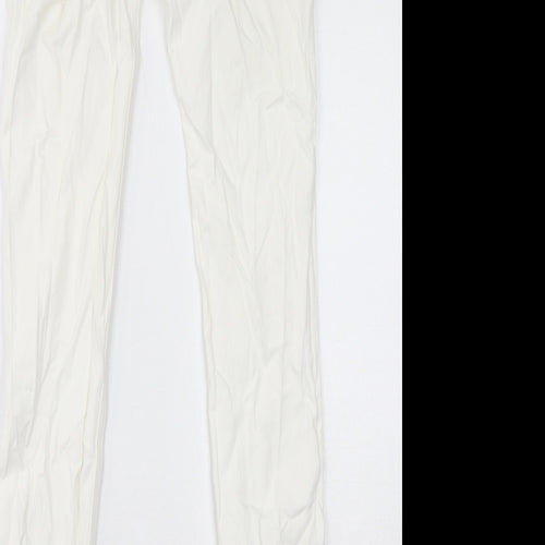 rag & bone Womens White Cotton Skinny Jeans Size 26 in L30 in Regular Zip