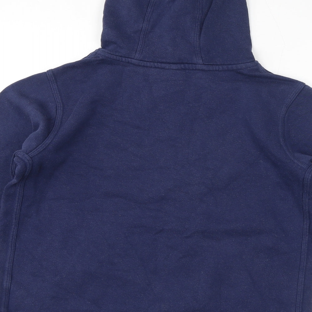 Nike Boys Blue Cotton Pullover Hoodie Size XL Pullover