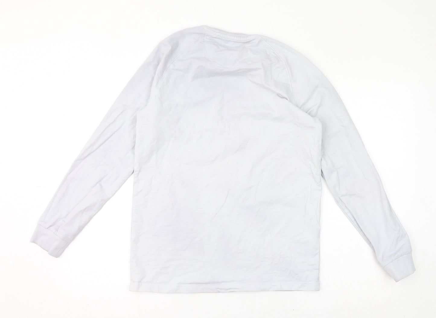Richman Womens Grey Cotton Pullover Sweatshirt Size M Pullover
