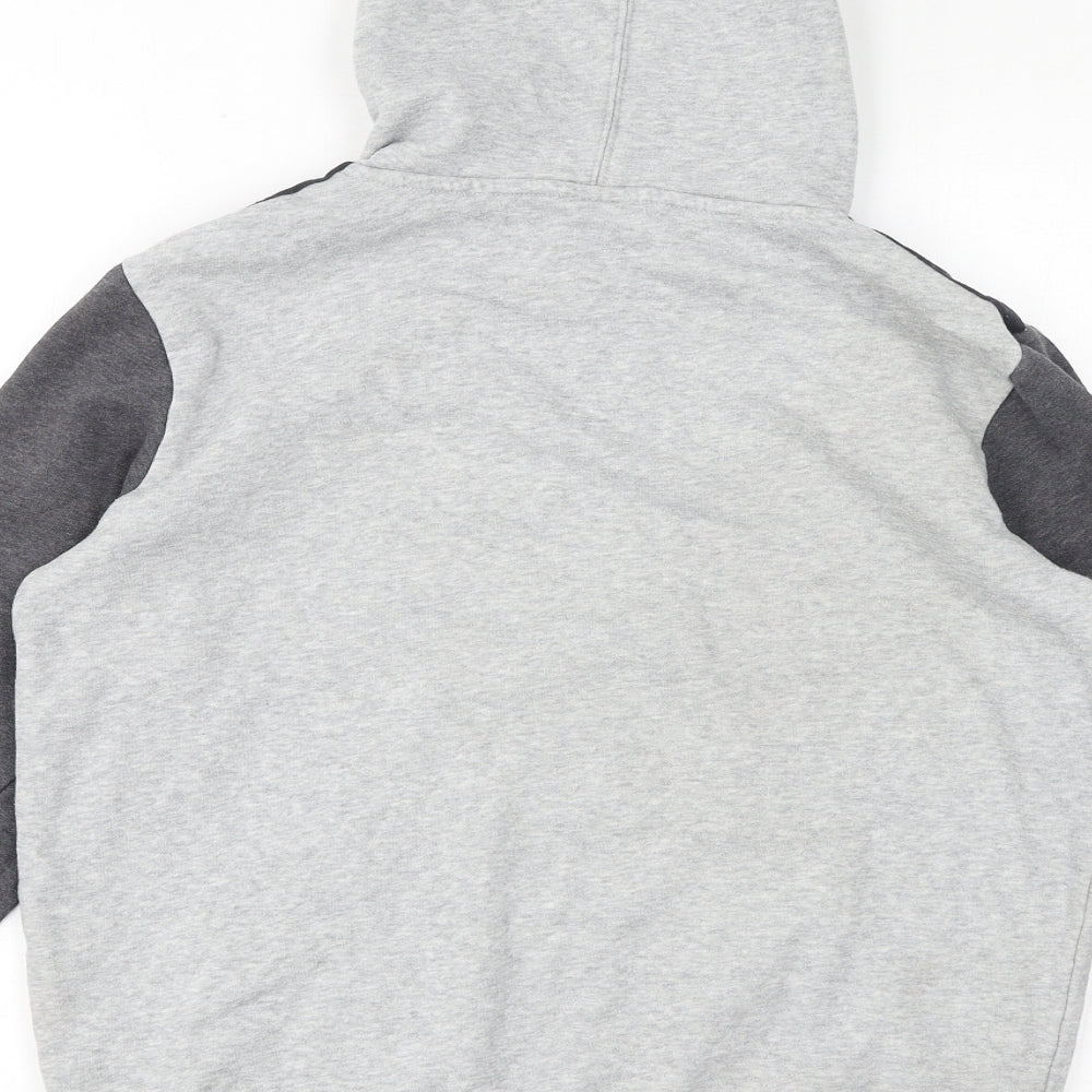 Champion Boys Grey Cotton Pullover Hoodie Size XL Pullover - Logo