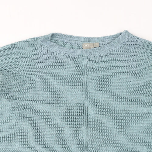 ASOS Womens Blue Round Neck Acrylic Pullover Jumper Size 10