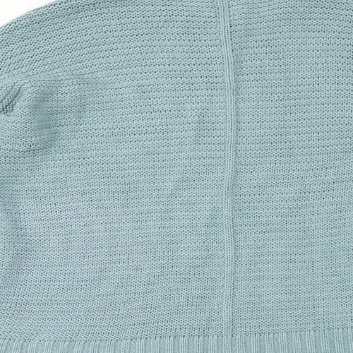 ASOS Womens Blue Round Neck Acrylic Pullover Jumper Size 10