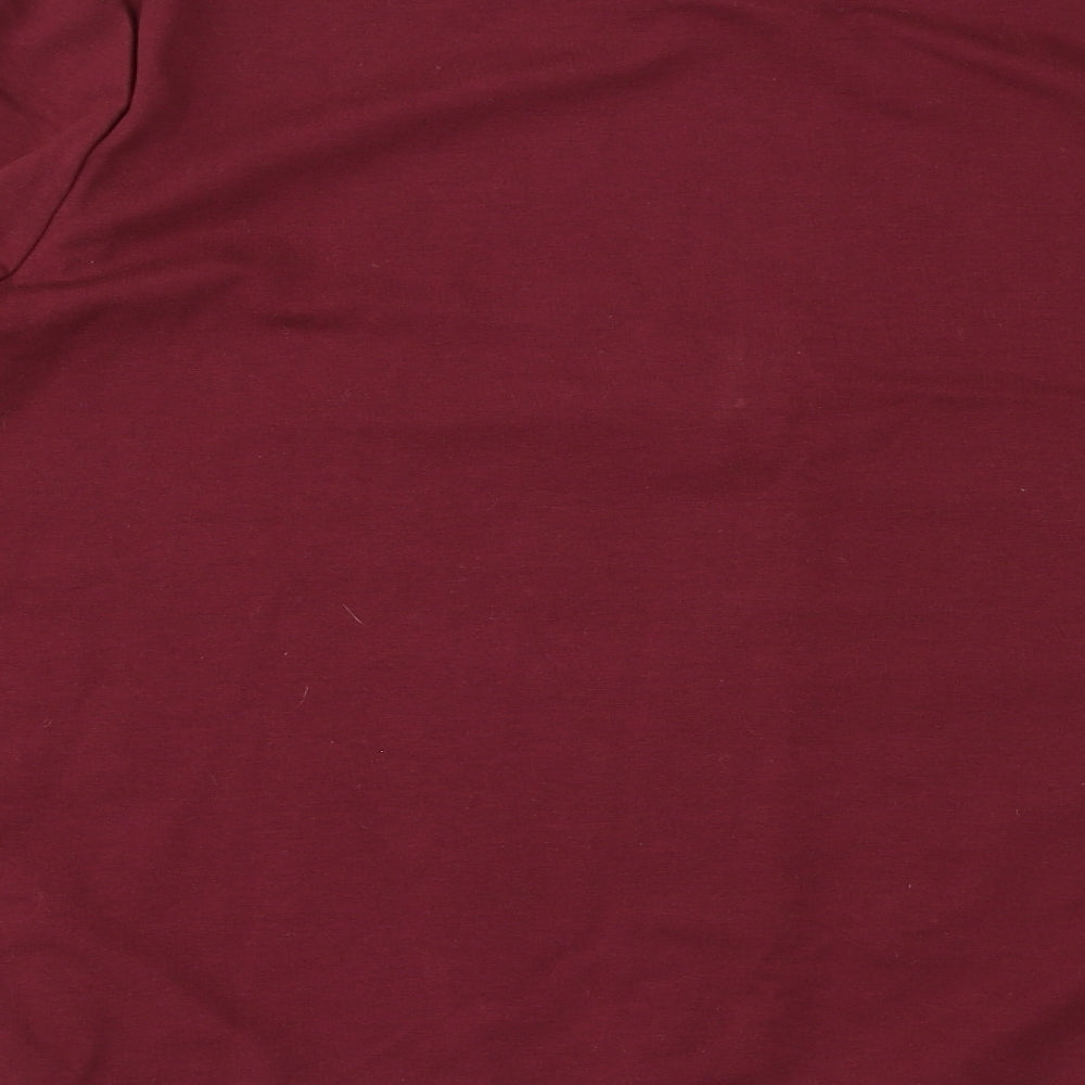 D&Co. Mens Red Cotton Full Zip Sweatshirt Size 3XL