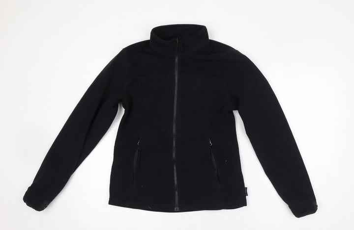 DECATHLON Womens Black Jacket Size S Zip