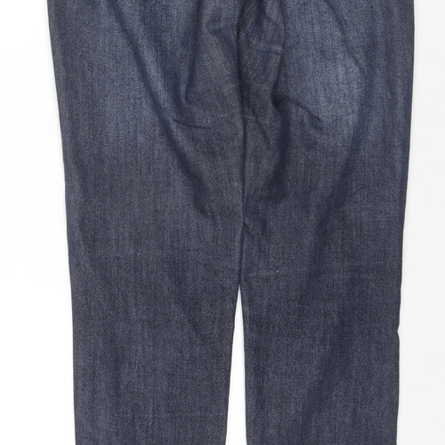 Pieces Womens Blue Cotton Skinny Jeans Size XS L31 in Regular Zip - Size XS/S