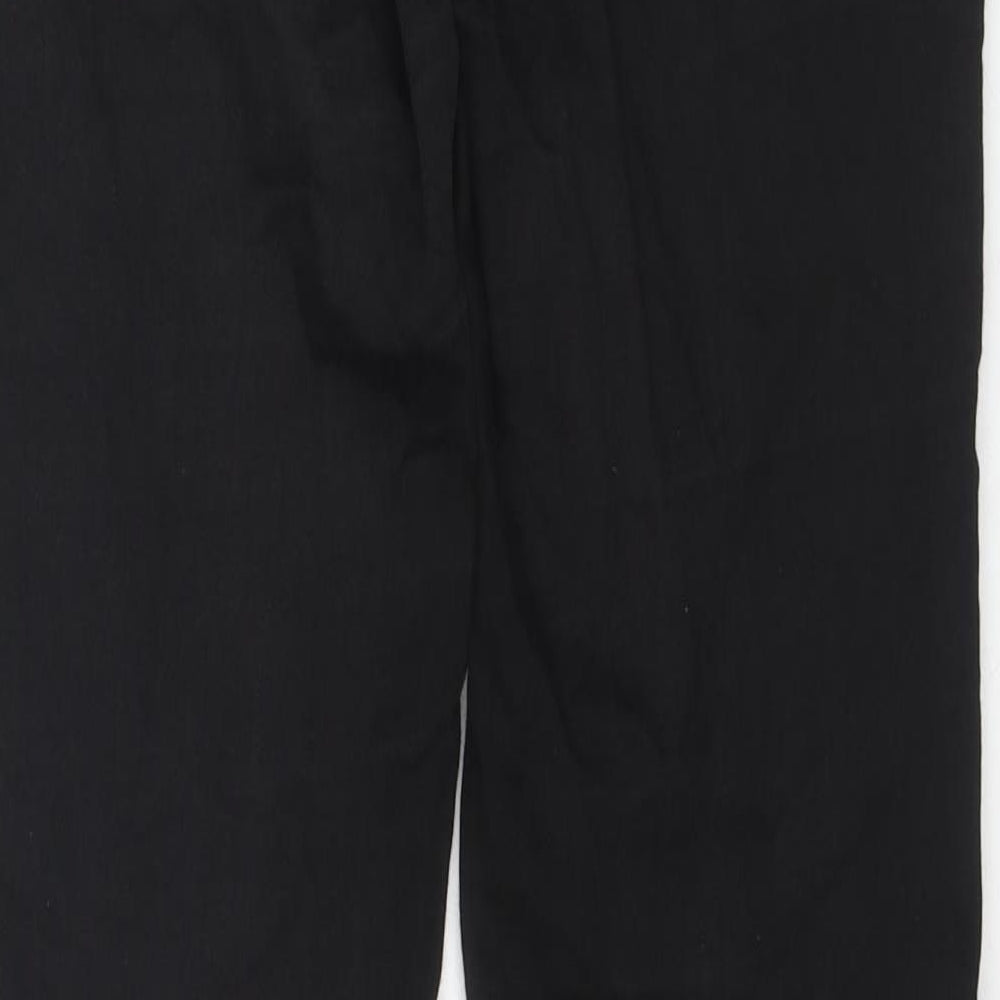 Noisy may Womens Black Cotton Flared Jeans Size 30 in L36 in Regular Zip