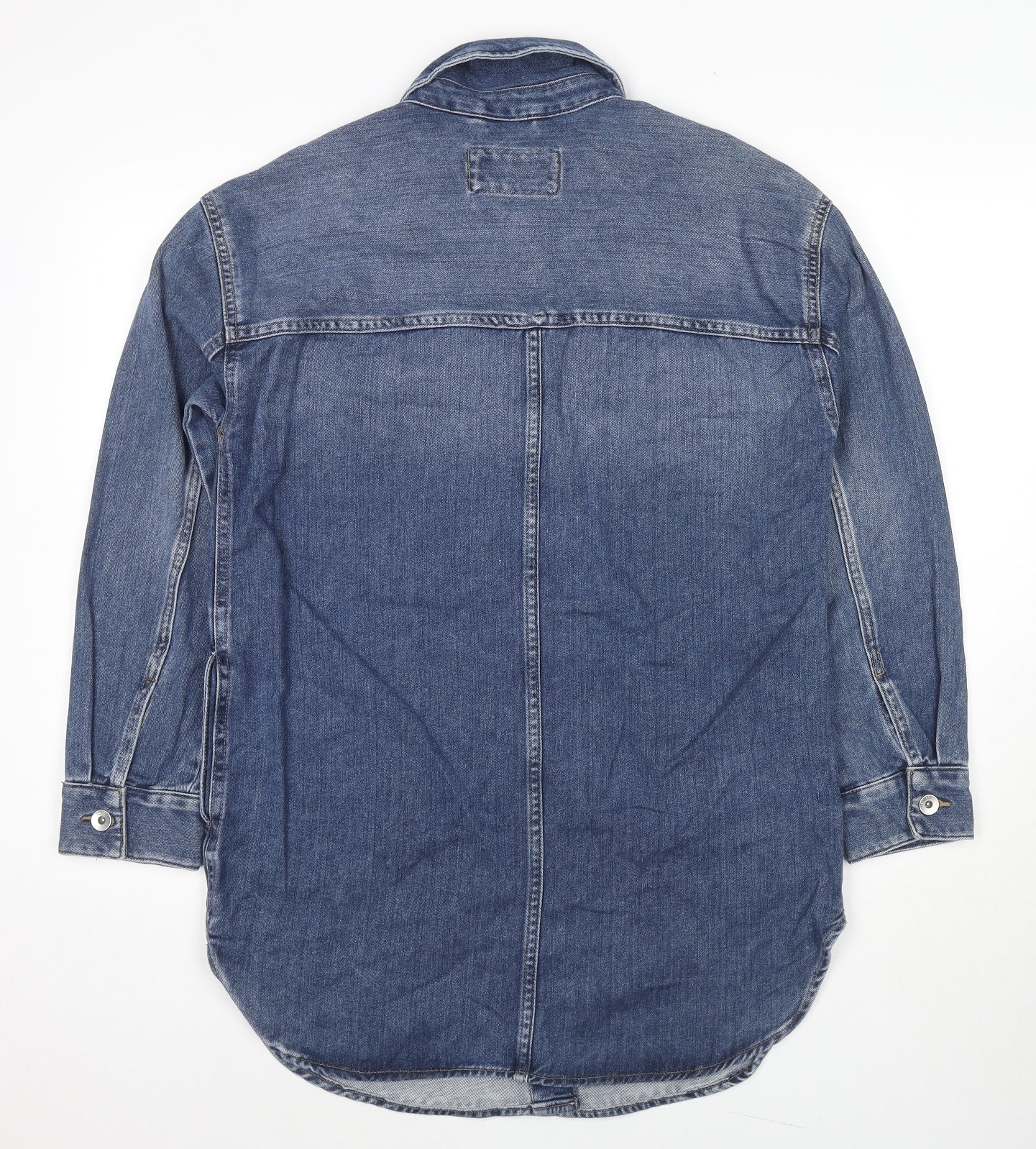 Marks and Spencer Mens Blue Jacket Size S Button