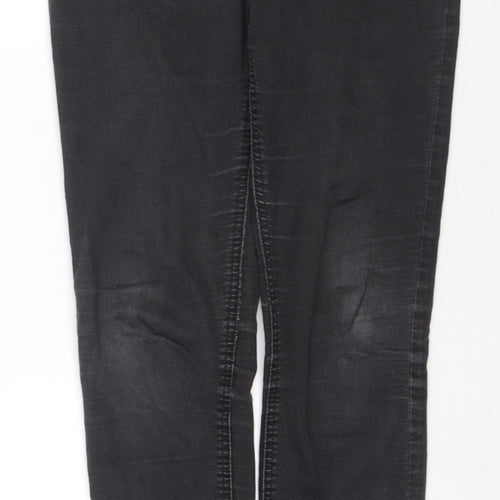 Marks and Spencer Womens Grey Cotton Jegging Jeans Size 10 L29 in Regular