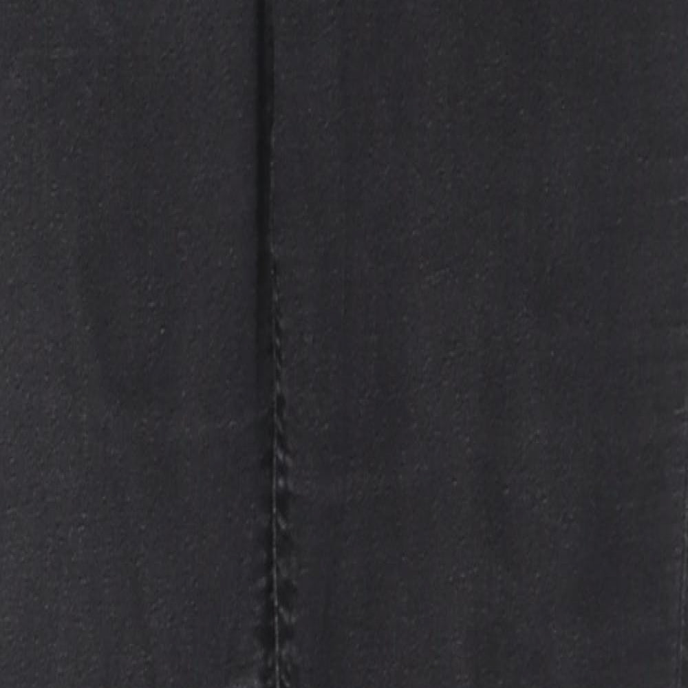 Marks and Spencer Womens Grey Cotton Jegging Jeans Size 10 L29 in Regular