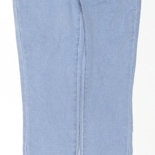 City Comfort Womens Blue Cotton Jegging Jeans Size 8 L28 in Regular