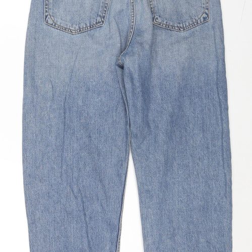 rag & bone Womens Blue Cotton Mom Jeans Size 25 in L25 in Regular Zip