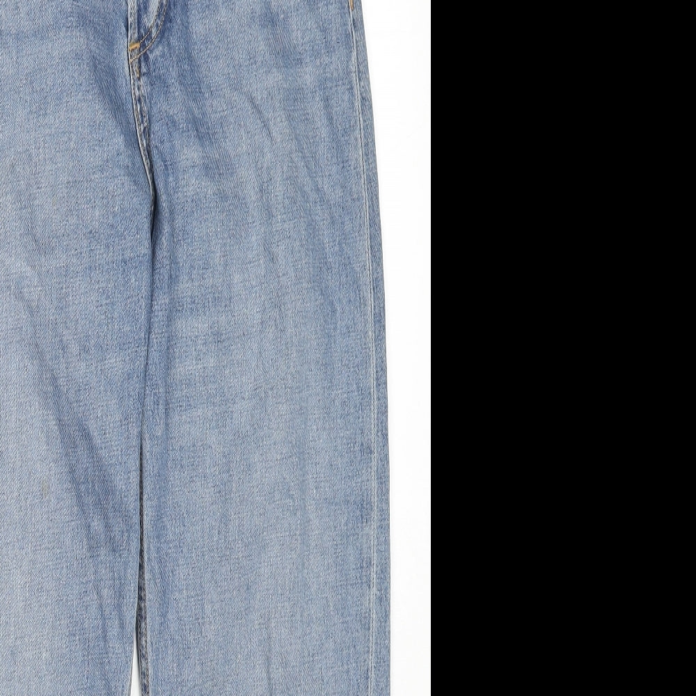 rag & bone Womens Blue Cotton Mom Jeans Size 25 in L25 in Regular Zip