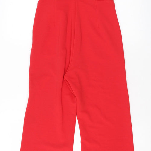 Oh My Love Womens Red Polyester Jumpsuit One-Piece Size XS L24 in Pullover
