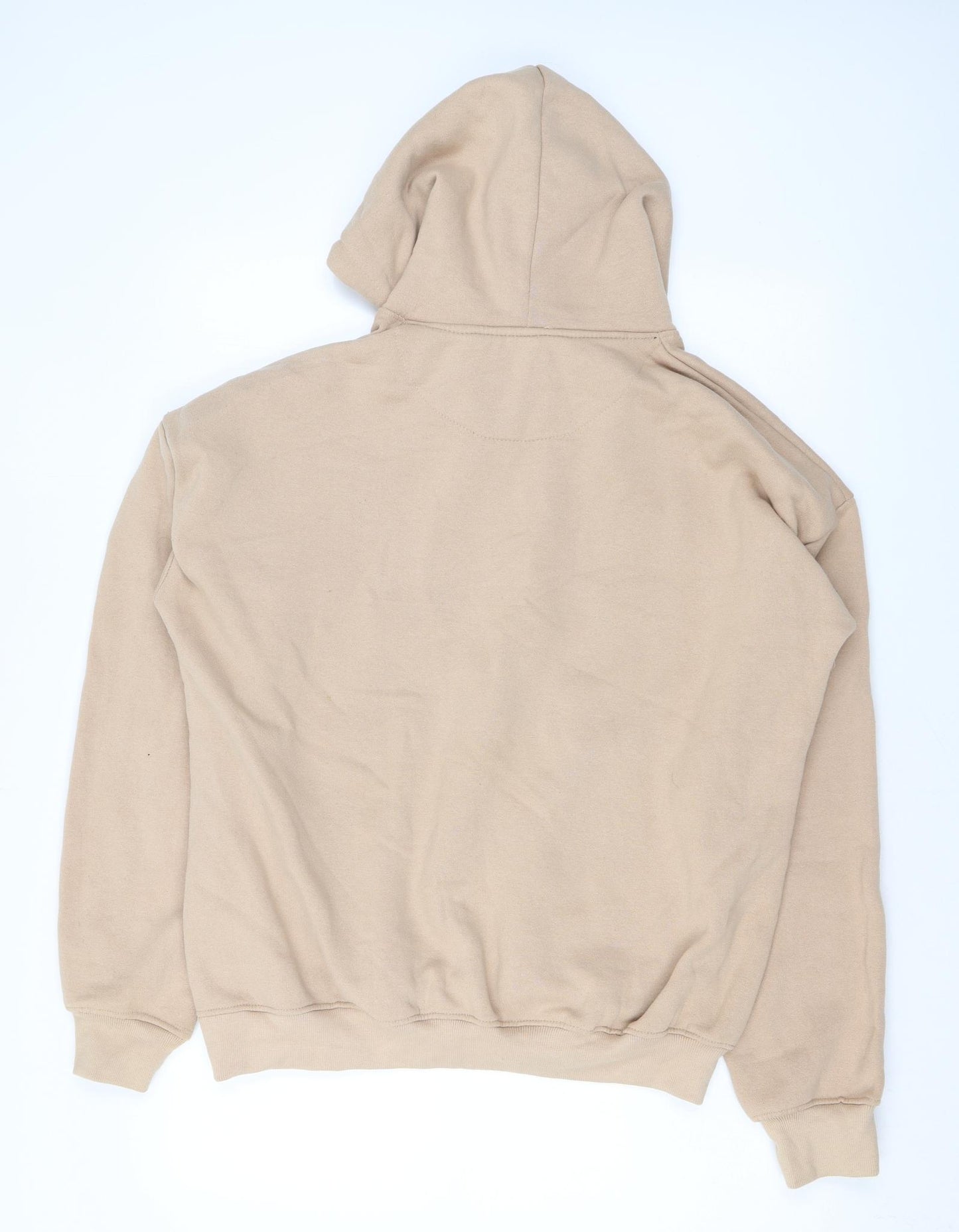 Northwest Mens Beige Cotton Pullover Hoodie Size L - Brooklyn